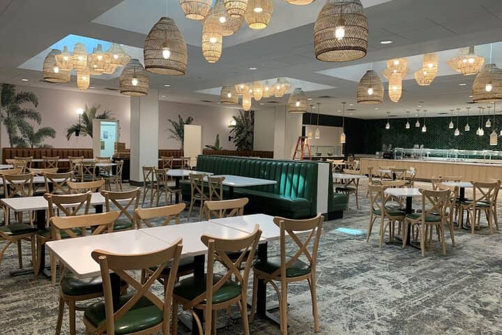 Breakfast area